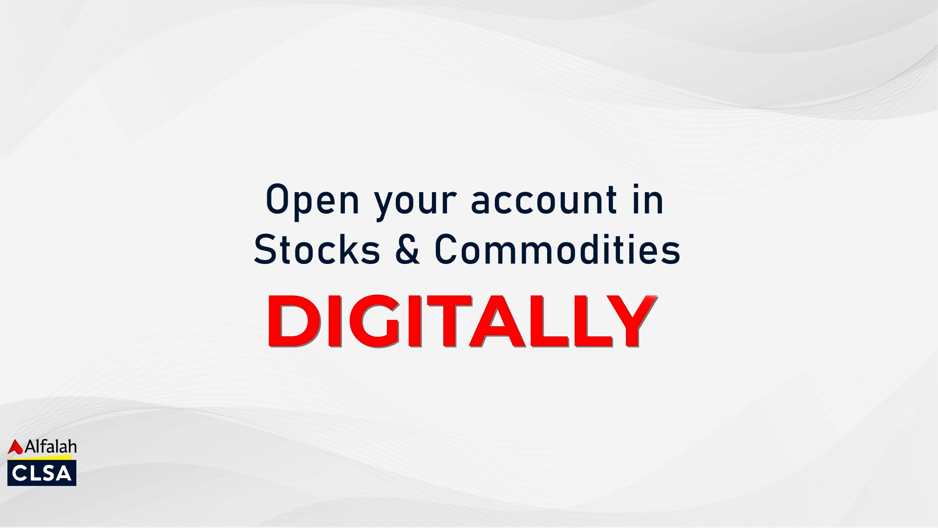 Alfalah CLSA Securities | How to open stocks/commodities account ? | Jan 24
