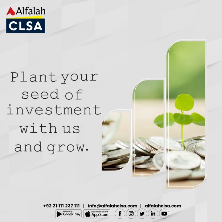 Alfalah CLSA Securities | Plant your seed of investment with us and grow